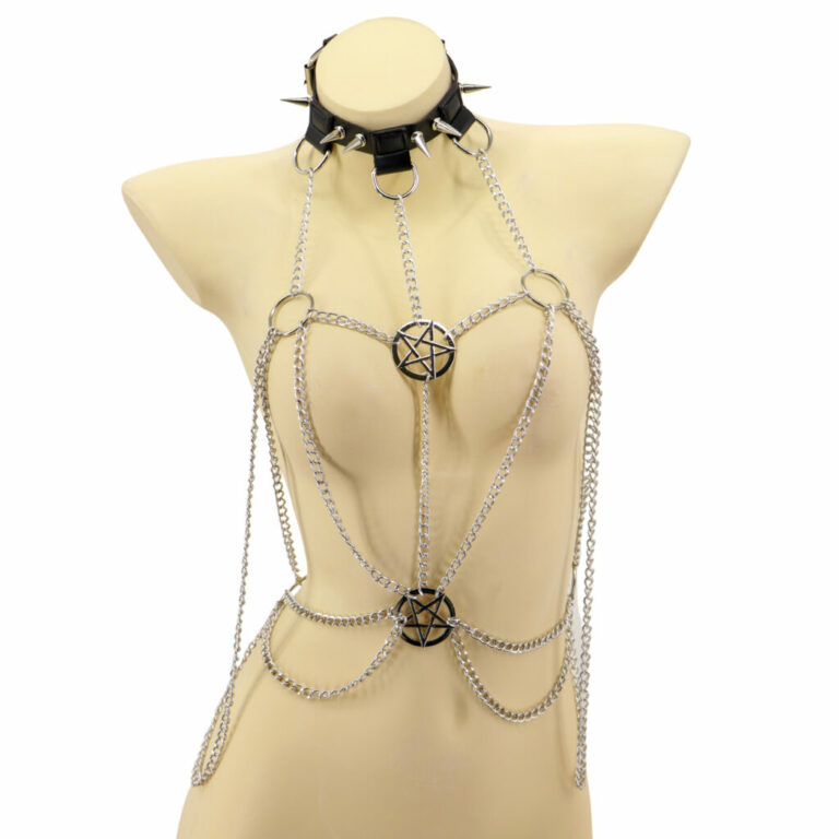 DZ99 - Body Chain with Collar - Image 4