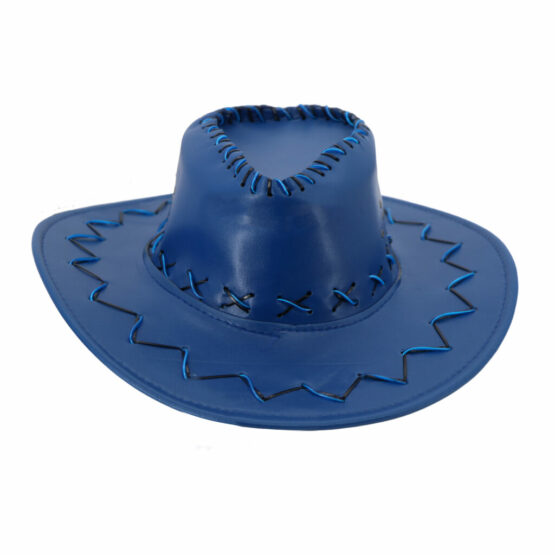 JC550 - Leatherette Light Up Cowboy Hat led - Image 2
