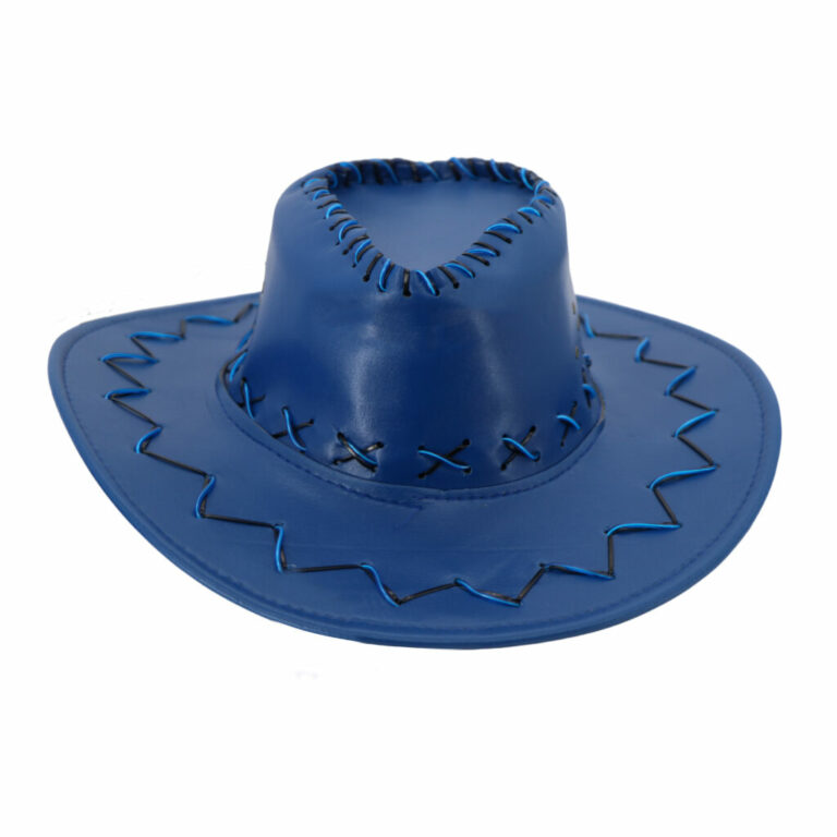 JC550 - Leatherette Light Up Cowboy Hat led - Image 2