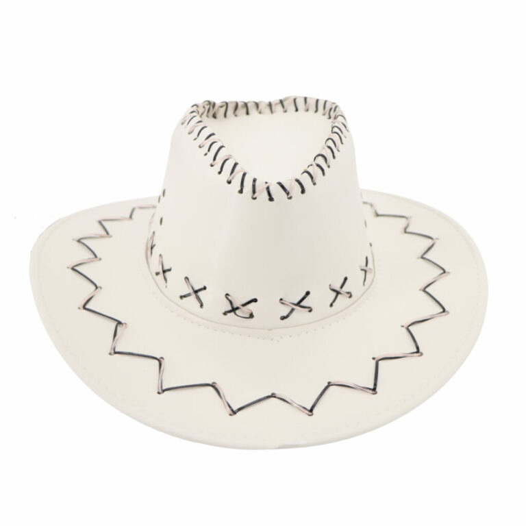 JC550 - Leatherette Light Up Cowboy Hat led - Image 8