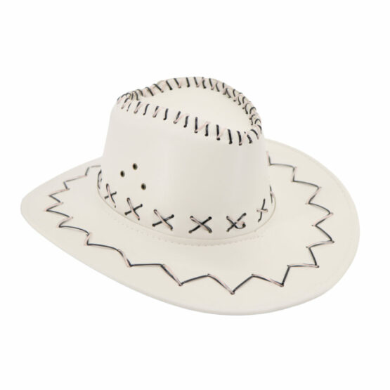 JC550 - Leatherette Light Up Cowboy Hat led - Image 9