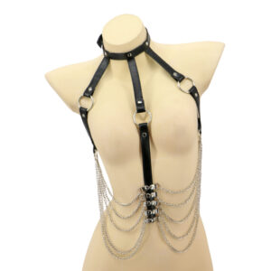 KX252 - Leatherette Top with Chains