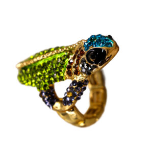 R1065 - Stretch Ring Iguana - Multi