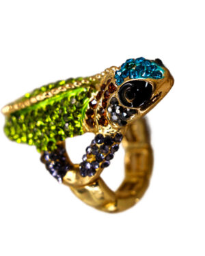 R1065 - Stretch Ring Iguana - Multi