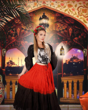 525 - Tribal Cotton Skirt - 25 Yards