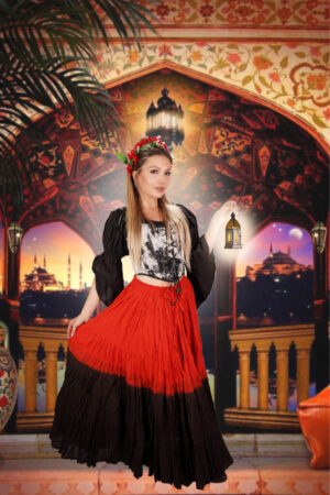 525 - Tribal Cotton Skirt - 25 Yards