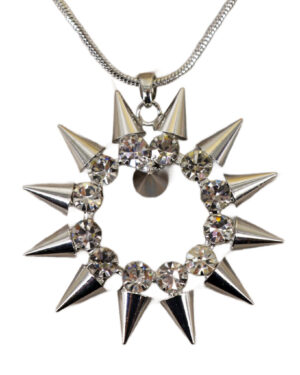 13489 - outlined round spike set cr