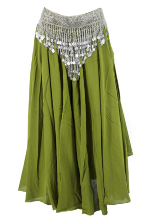 527 - Rayon Coin and Bead Skirt