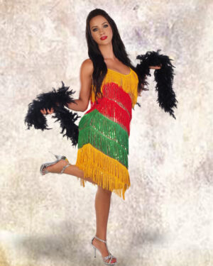 2322 - Flapper Dress - Multi