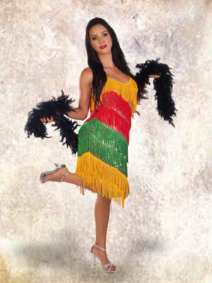 2322 - Flapper Dress - Multi