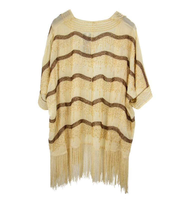 2446 - Flapper Kimono - Gold - O/S - Image 2