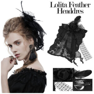 WLS50 - Lolita Feather Headdress