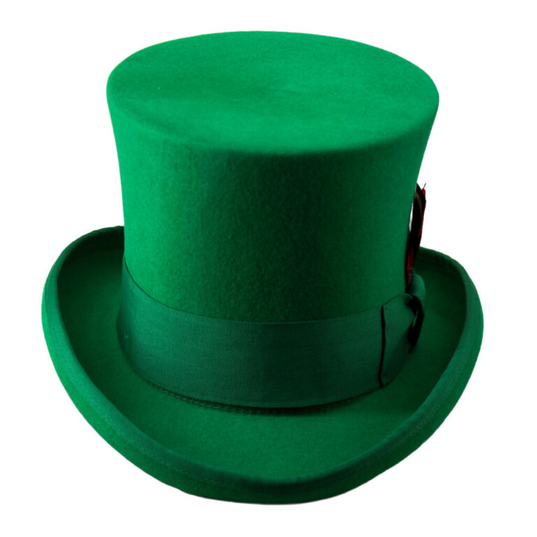69513 - Steampunk TOP Hat - 100% wool felt - Image 23
