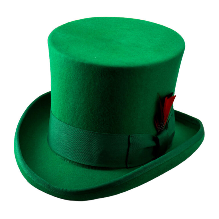 69513 - Steampunk TOP Hat - 100% wool felt - Image 28