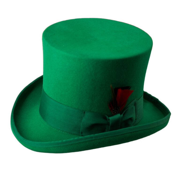69513 - Steampunk TOP Hat - 100% wool felt - Image 27