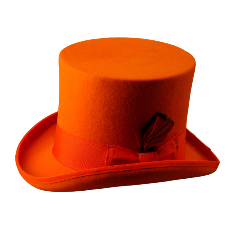 69513 - Steampunk TOP Hat - 100% wool felt - Image 25