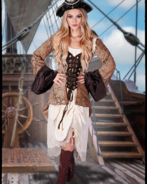 CT102 - Pirate Jacket with detachable sleeves