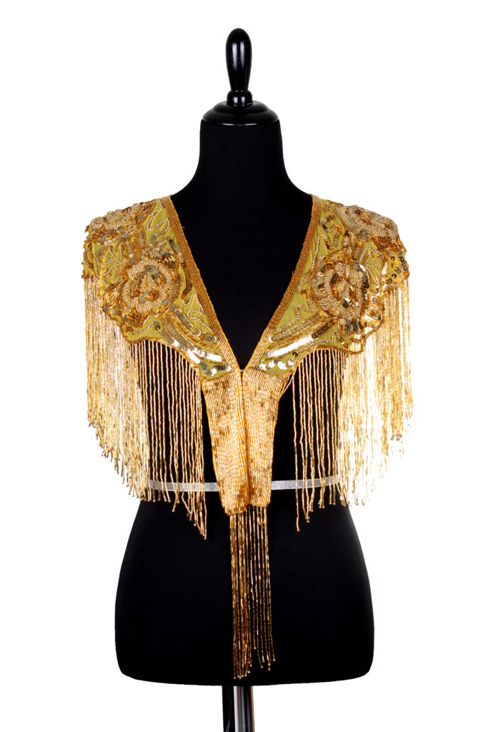 1006 - Beaded Shawl with Roses - Image 8