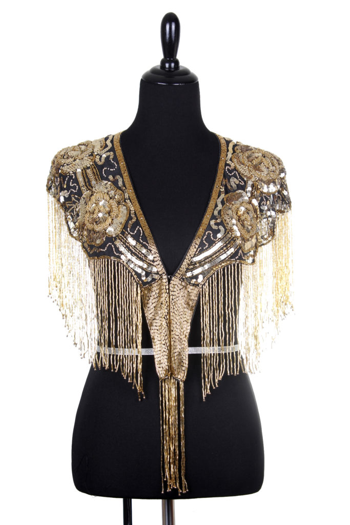 1006 - Beaded Shawl with Roses - Image 28