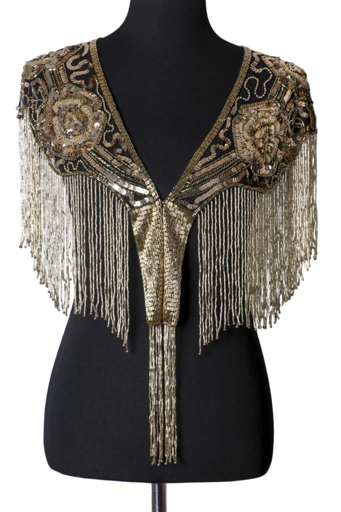 1006 - Beaded Shawl with Roses - Image 29