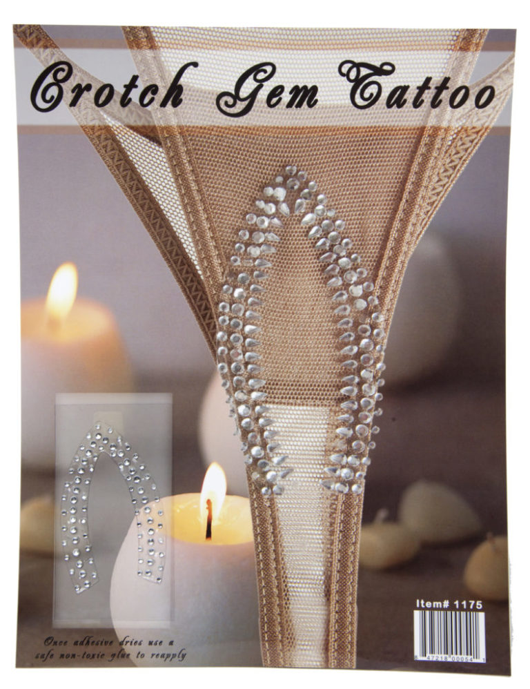 1175 - Crotch Gem Tattoo