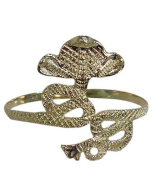 1233 - Armband - Large Cobra with 3 Faces