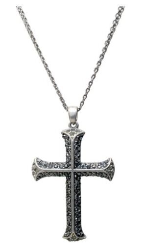 12564 - Burnished Metal Cross