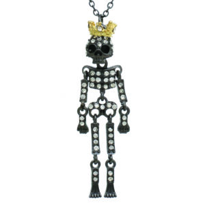 13376 - Skeleton Dangle Necklace