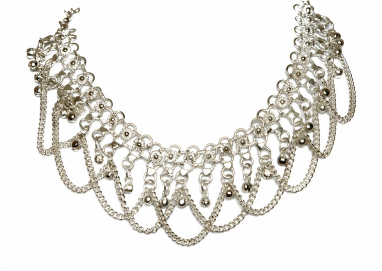 1425 - Mesh Swag/Bell Necklace - Image 2