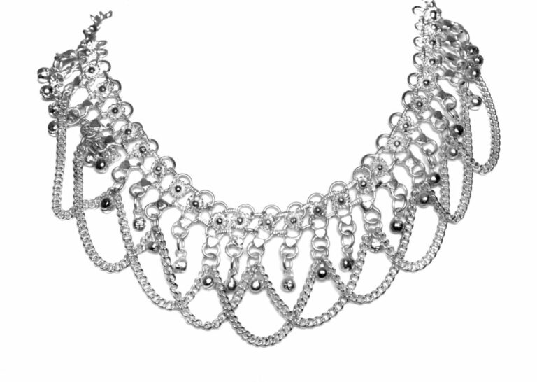 1425 - Mesh Swag/Bell Necklace - Image 3