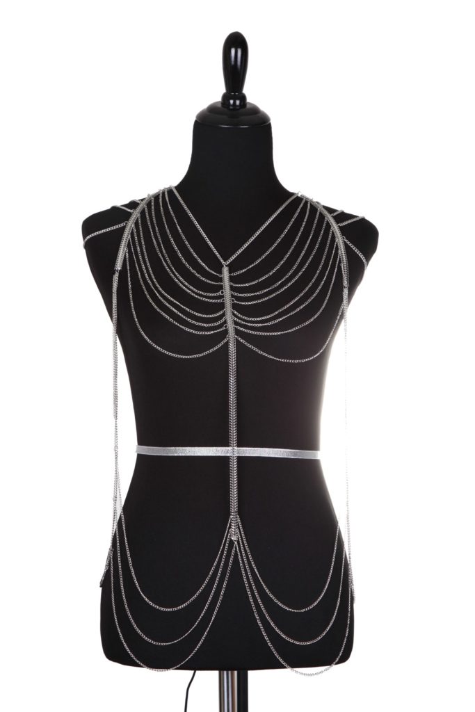 14337 - Body Chain - Silver - Image 3