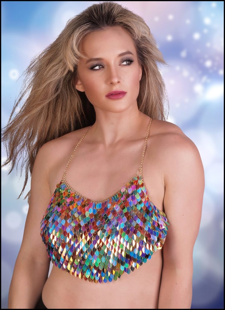 14383 -Leaf Halter Top - Image 2