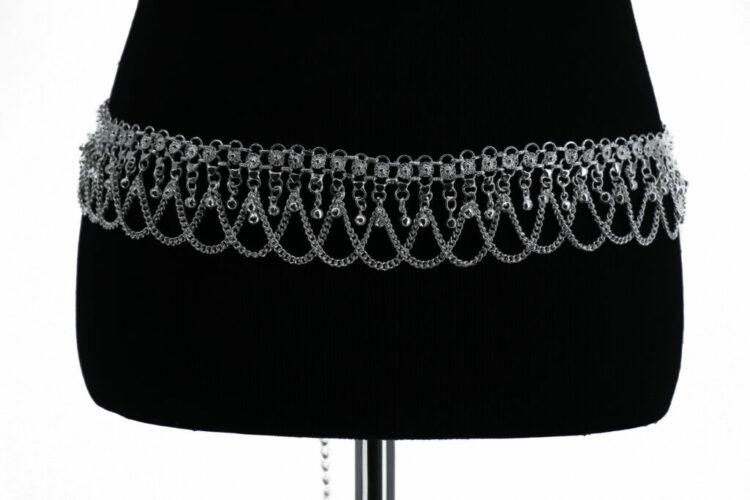 1521 - Metal Mesh Chain Belt - Image 3