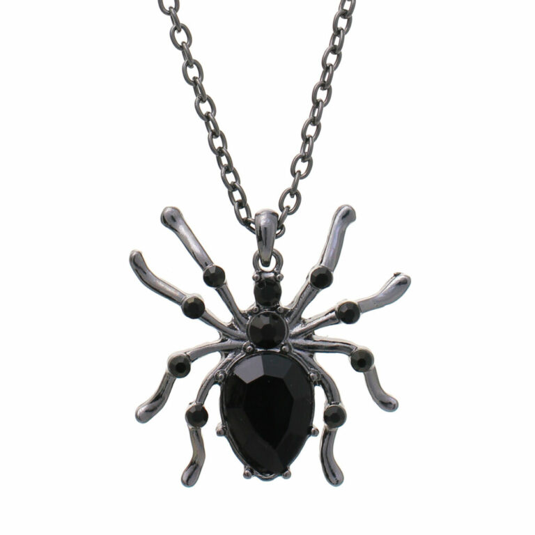 15706 - Spider Halloween Necklace