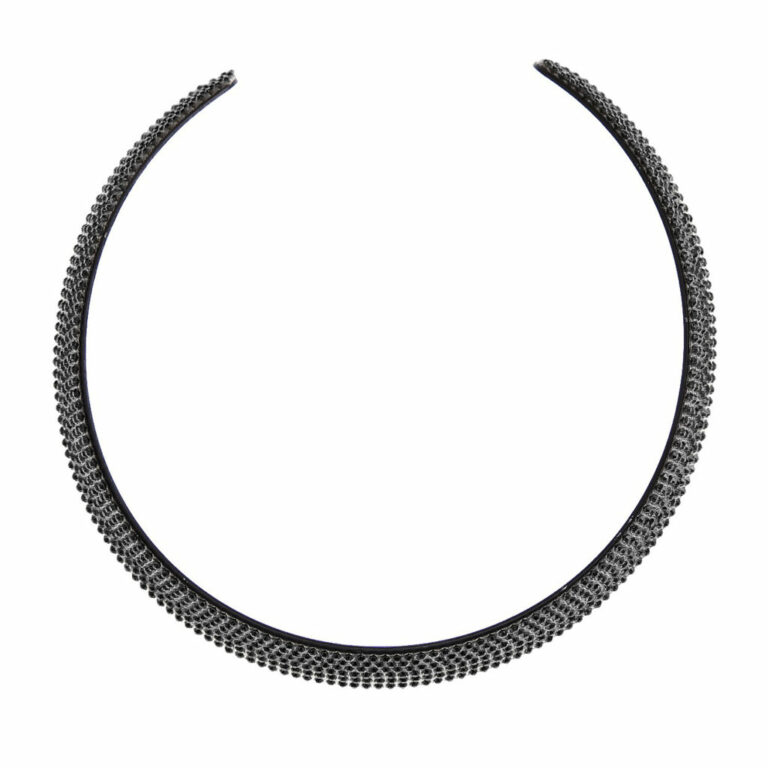 15744 - Rhinestone Choker, 4.75in - Image 2