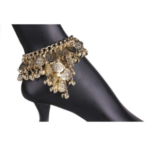 1585 - Coin Anklet Heavy