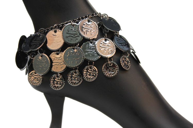 1593 - Anklet Coin - 3 Rows - Image 2