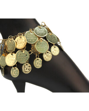 1593 - Anklet Coin - 3 Rows