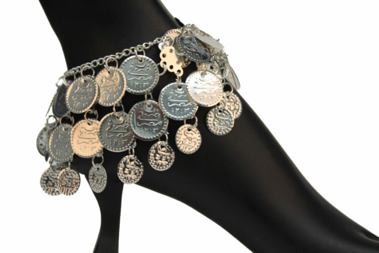 1593 - Anklet Coin - 3 Rows - Image 3