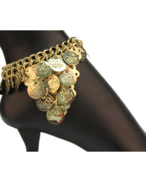 1597 - Coin Anklet