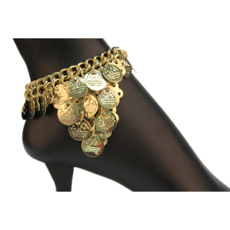 1597 - Coin Anklet