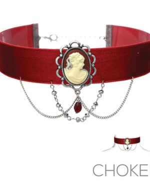 16100 - Cameo Chain Layer Choker