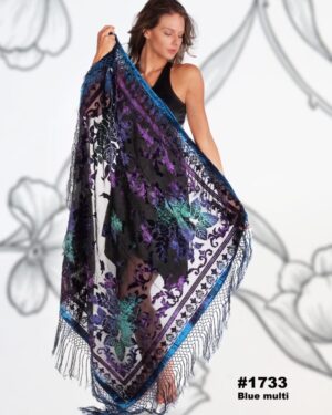 1733 - Velvet Scarf Square