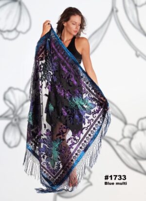 1733 - Velvet Scarf Square
