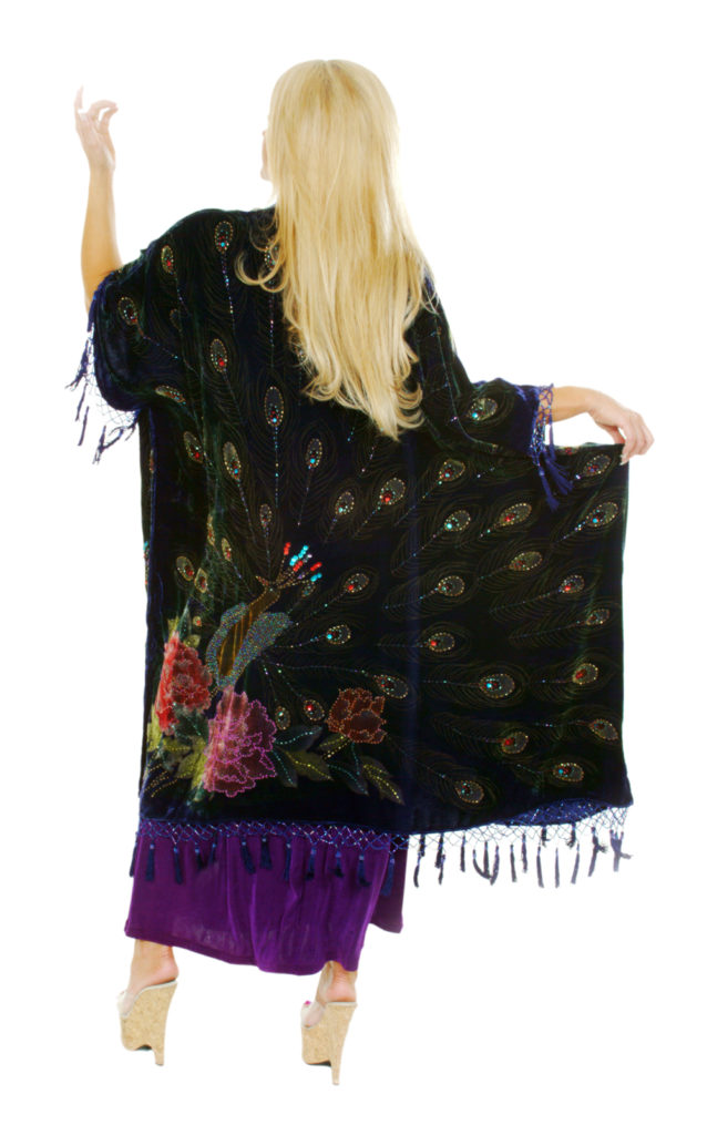 1825 - Peacock Kaftan - Image 3