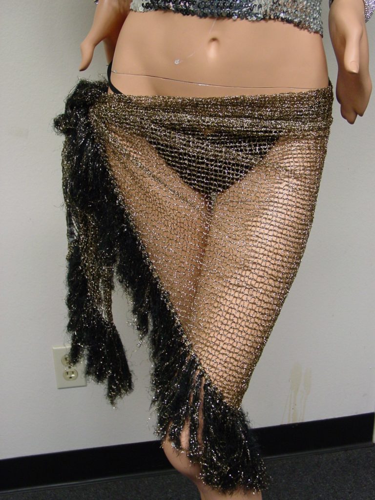 2065 - Triangle Lurex Scarf - Image 4