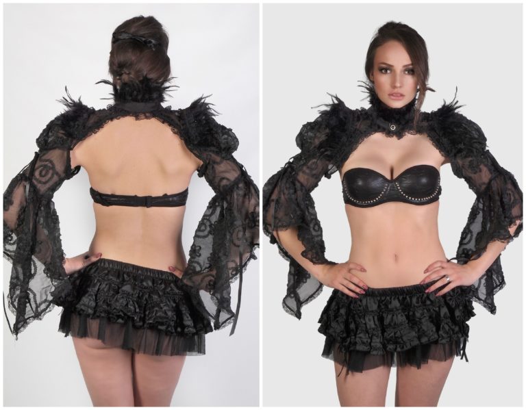 21080 - Gothic Shawl Long Sleeve - Image 9