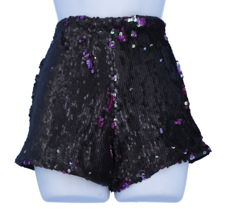 2270 - Sequins Shorts with Zipper - Image 11