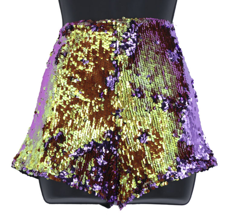 2270 - Sequins Shorts with Zipper - Image 14