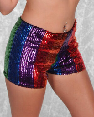 2270RNB - Shorts - Rainbow with Zipper